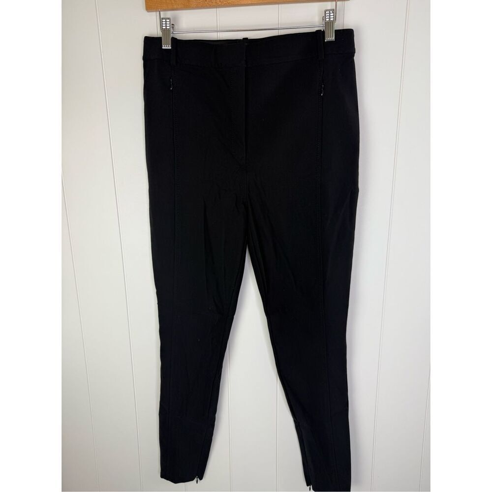 M.M. LaFleur‎ Ankle Zipper Skinny The Curie Pants Black Size 8 - Picture 3 of 14